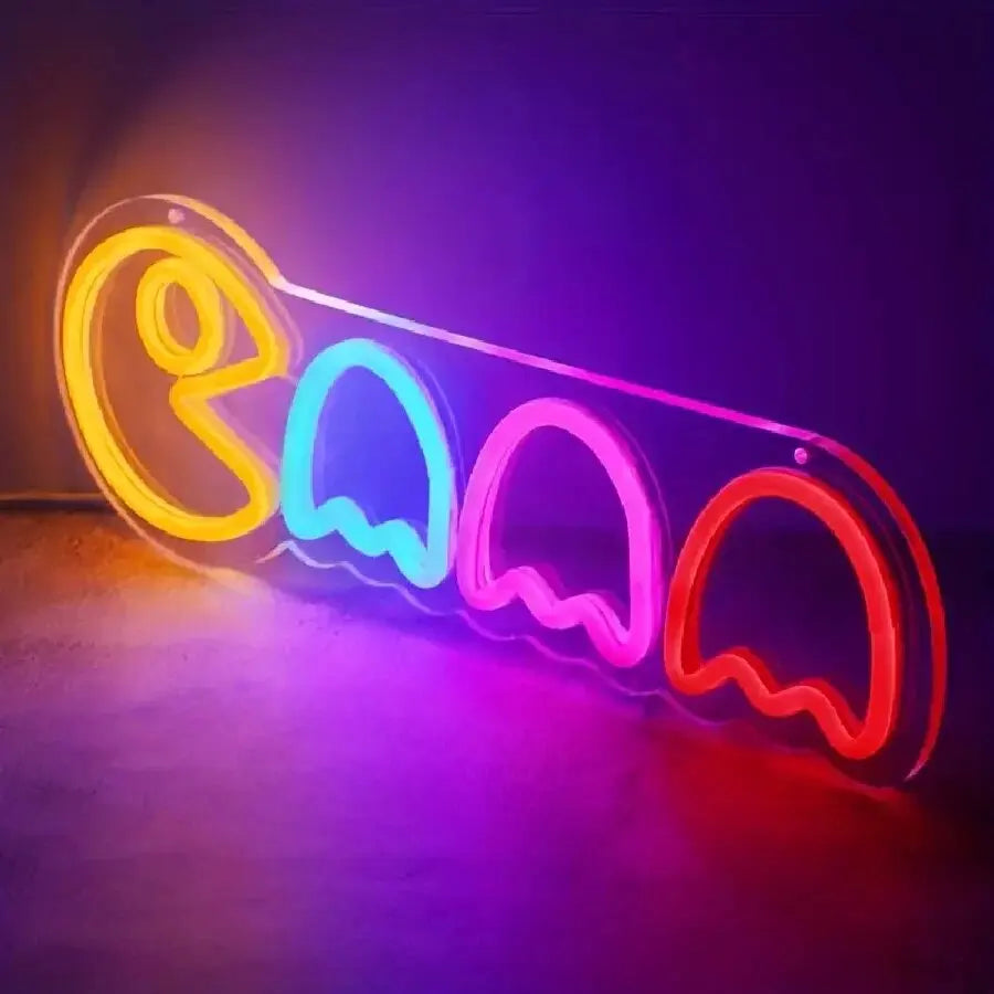 Gaming Neon Sign for Game Room Decor, Man Cave, Kids Room - Gaming Wall Decor - Gamer Gifts for Boys, Kids
