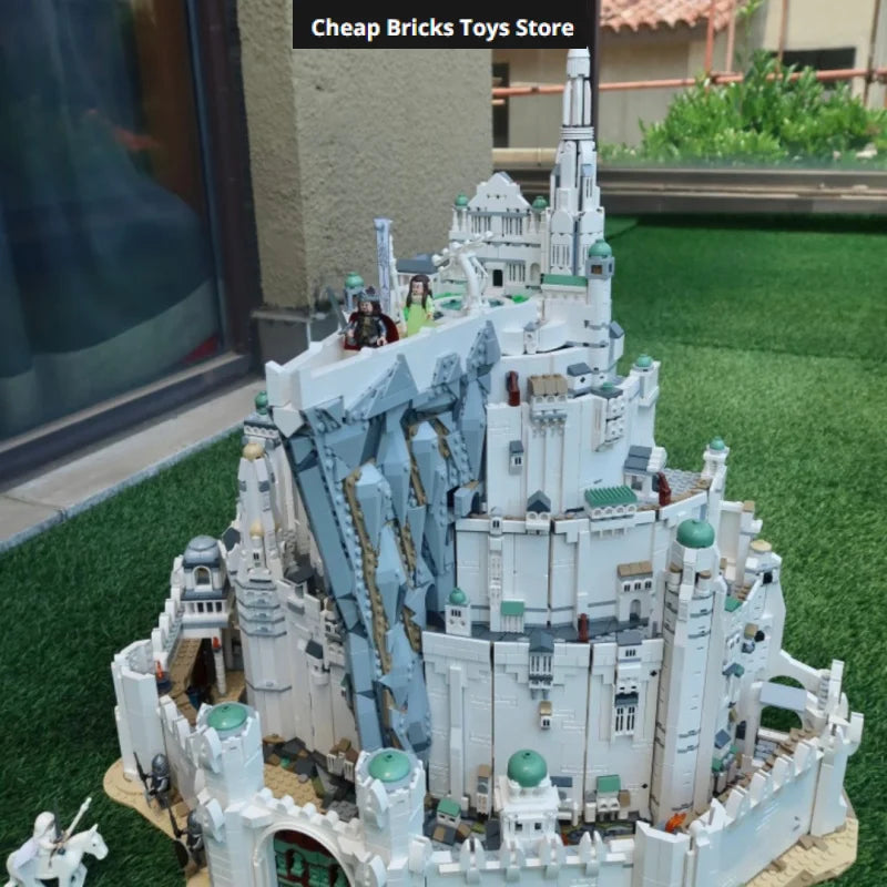 Educational 2026 Assembly 8278Pcs DIY Building Blocks Suitable the City Capital Minas Tirith Model Gifts for Adults Toys A