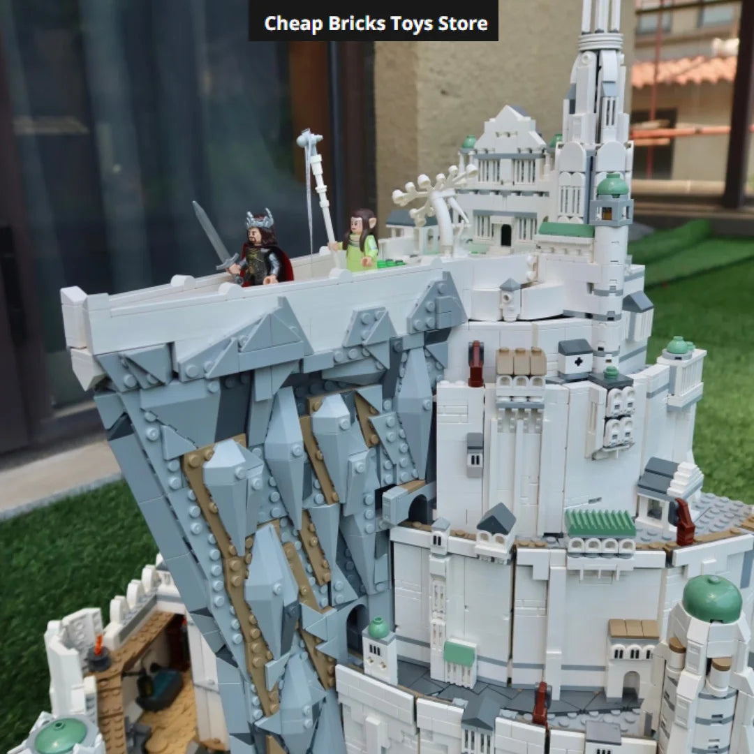 Educational 2026 Assembly 8278Pcs DIY Building Blocks Suitable the City Capital Minas Tirith Model Gifts for Adults Toys A