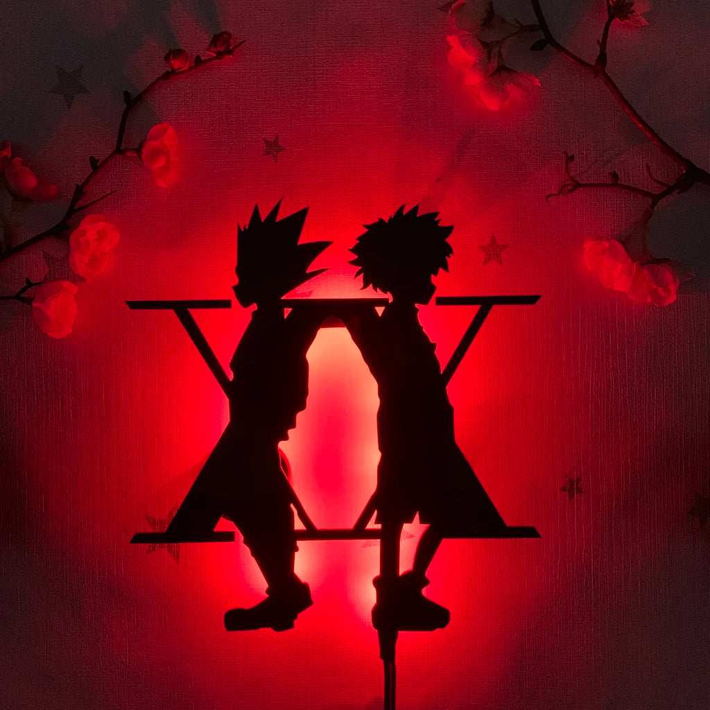 ZK50 Hot Selling Anime Luminous LED Wall Lamp Home Decoration Night Light JYD Custom Atmosphere Light Bedroom Restaurant Lamp