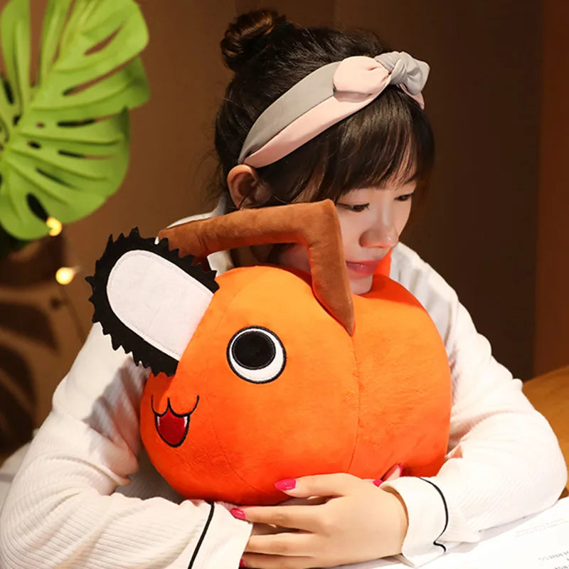 10/20/25/40Cm Chainsaw Man Pochita Pendant Dolls Plush Toy Cartoon Pochita Pillow Stuffed Soft Toy for Kids Birthday Gift