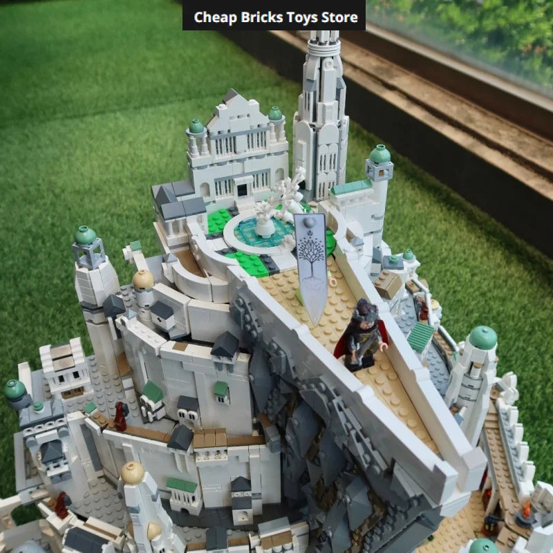 Educational 2026 Assembly 8278Pcs DIY Building Blocks Suitable the City Capital Minas Tirith Model Gifts for Adults Toys A