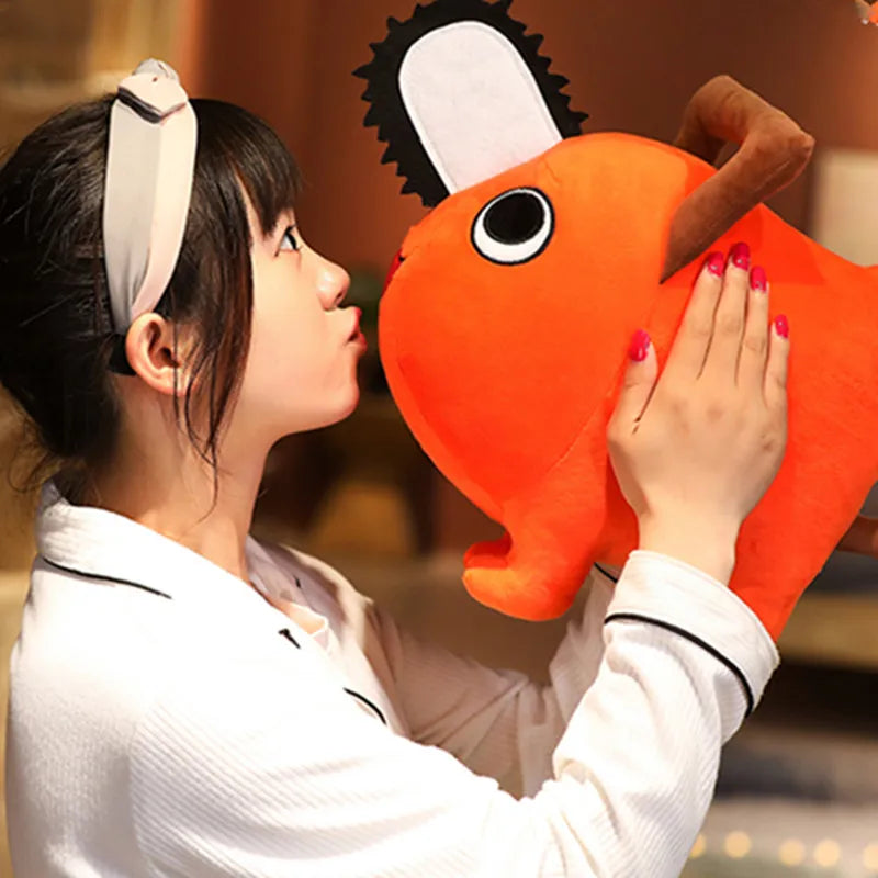 10/20/25/40Cm Chainsaw Man Pochita Pendant Dolls Plush Toy Cartoon Pochita Pillow Stuffed Soft Toy for Kids Birthday Gift