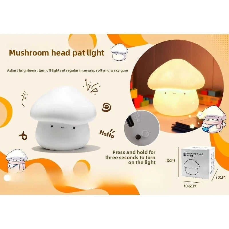 Cute Dodo Duck Lamp Squishy Silicone Dimmable Bedside Light Rechargeable Touch Nightlight for Boys Girls Room Decor