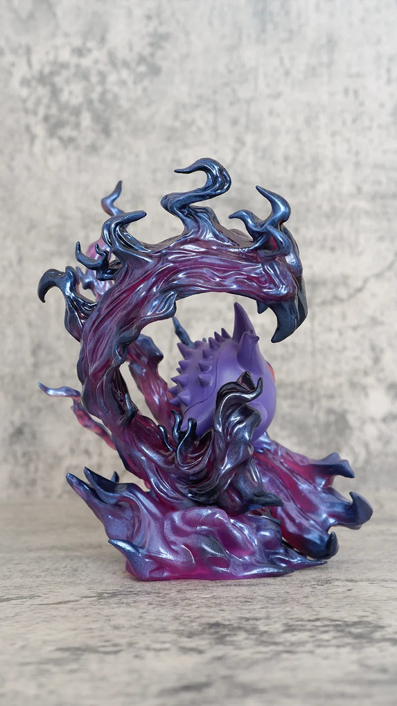 19Cm Anime Pokemon Gengar Battle Ver. PVC Action Figure Game Statue Collectible Model Kids Toys Doll Gifts