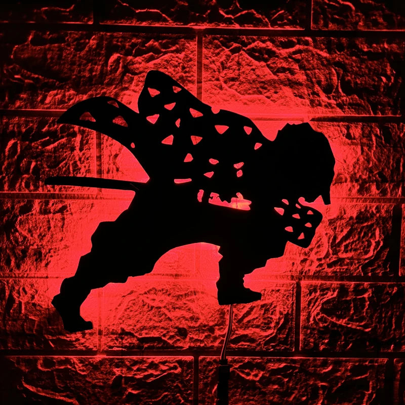 ZK50 Hot Selling Anime Luminous LED Wall Lamp Home Decoration Night Light JYD Custom Atmosphere Light Bedroom Restaurant Lamp