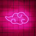 Anime Neon Sign,Led Cloud Neon Lights for Wall Decor,Usb Night Light for Teen Boys Room,Bedroom,Game Room,Man Cave,Party Decor