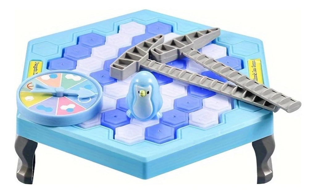 Save the Penguin Ice Tapping Rescue Game Portable Travel Board Game Camping Fun Game Night Party Game