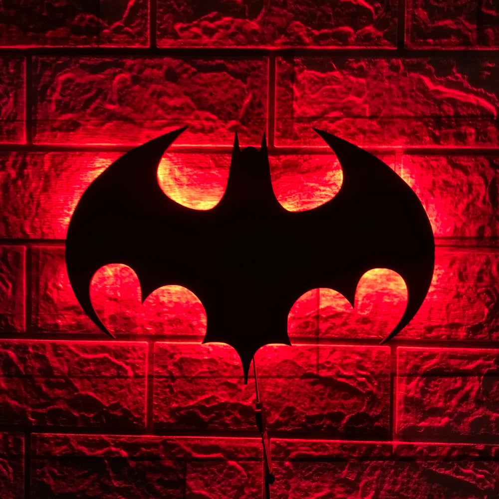 ZK50 Hot Selling Anime Luminous LED Wall Lamp Home Decoration Night Light JYD Custom Atmosphere Light Bedroom Restaurant Lamp