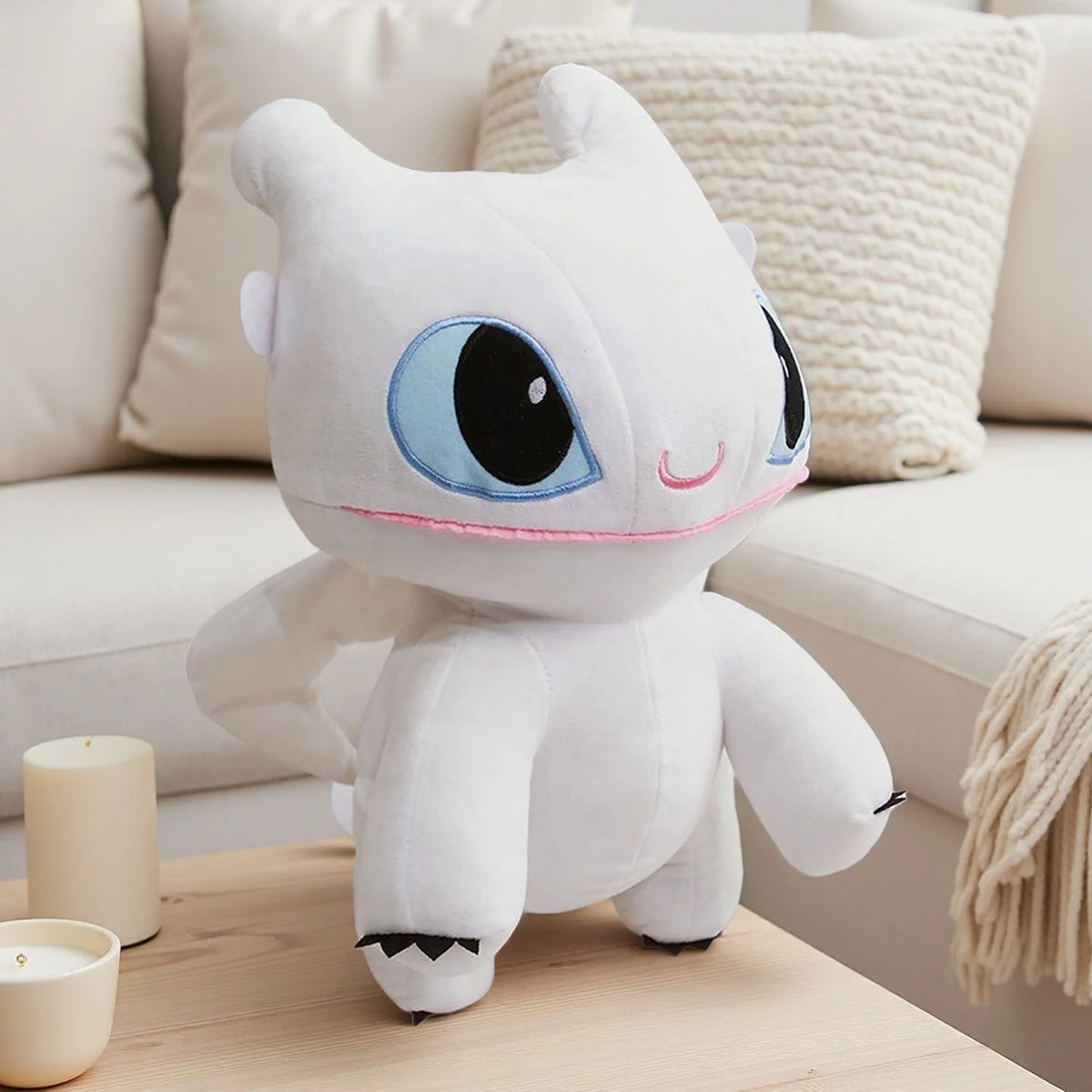 Anime Toothless Night Fury Plush Toys How to Train Your Dragon Peripheral Stuffed Doll Kawaii Sofa Decor Birthday Gifts for Kids