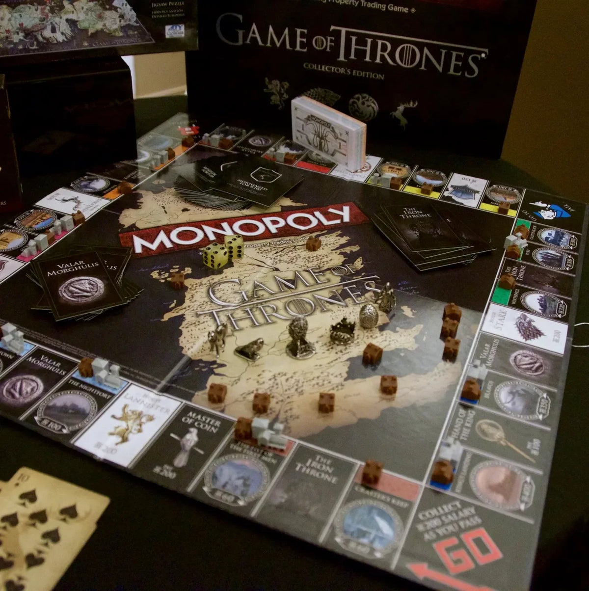 Game of Thrones Collector'S Edition Monopoly Board Game | Westeros Territory Theme | Fans' First Choice for Collection