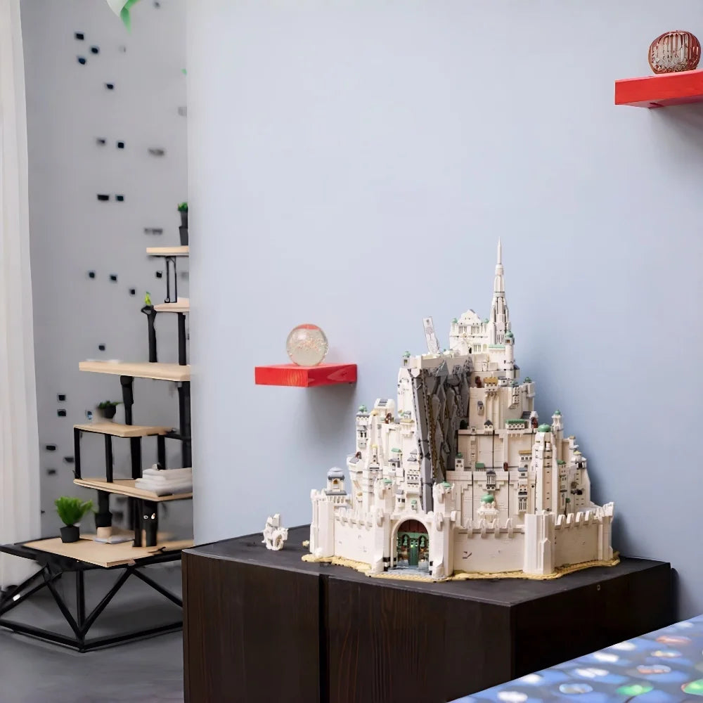 Educational 2026 Assembly 8278Pcs DIY Building Blocks Suitable the City Capital Minas Tirith Model Gifts for Adults Toys A