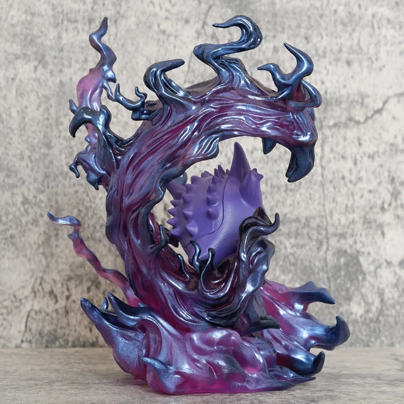 19Cm Anime Pokemon Gengar Battle Ver. PVC Action Figure Game Statue Collectible Model Kids Toys Doll Gifts