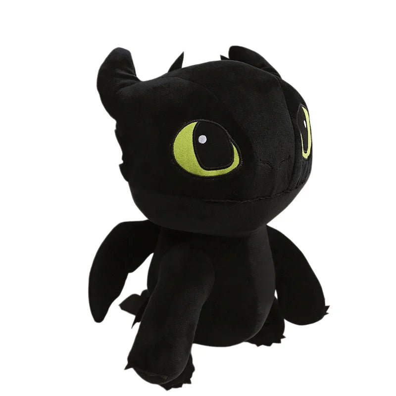 Anime Toothless Night Fury Plush Toys How to Train Your Dragon Peripheral Stuffed Doll Kawaii Sofa Decor Birthday Gifts for Kids