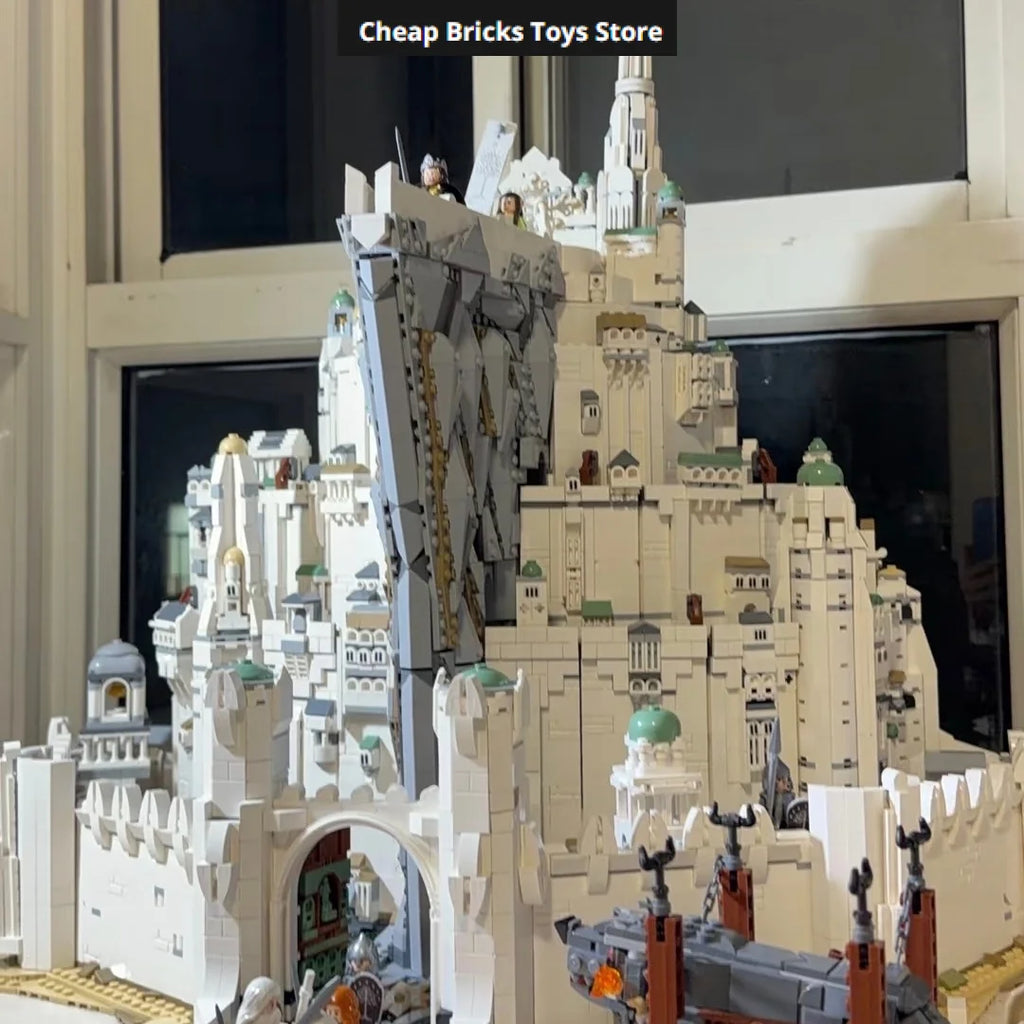 Educational 2026 Assembly 8278Pcs DIY Building Blocks Suitable the City Capital Minas Tirith Model Gifts for Adults Toys A