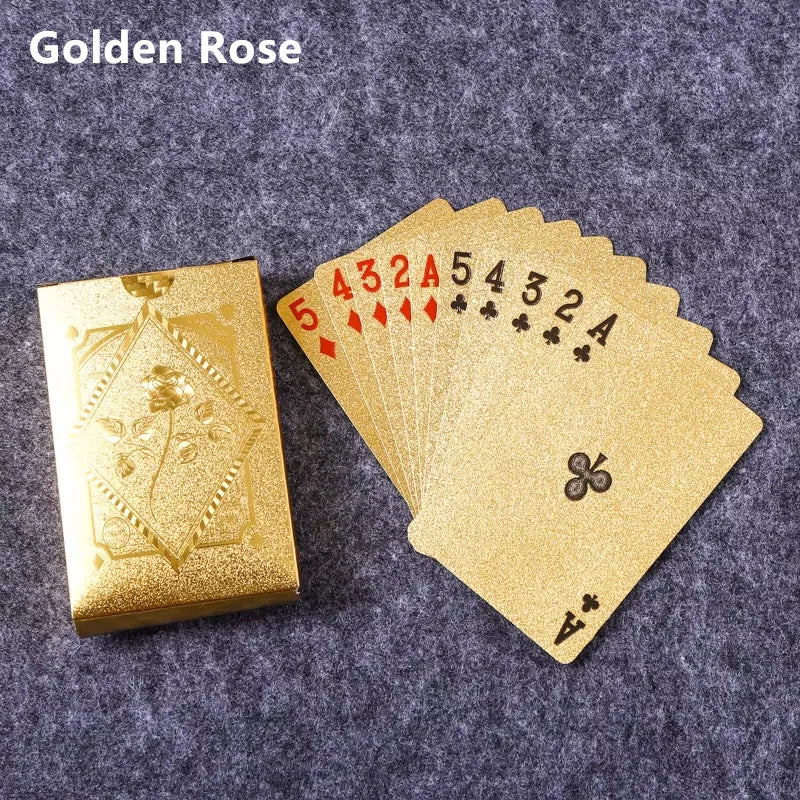 Multiple Styles Color Playing Card Game Card Group Waterproof Poker Suit Magic Dmagic Package Board Game Gift Collection ﻿