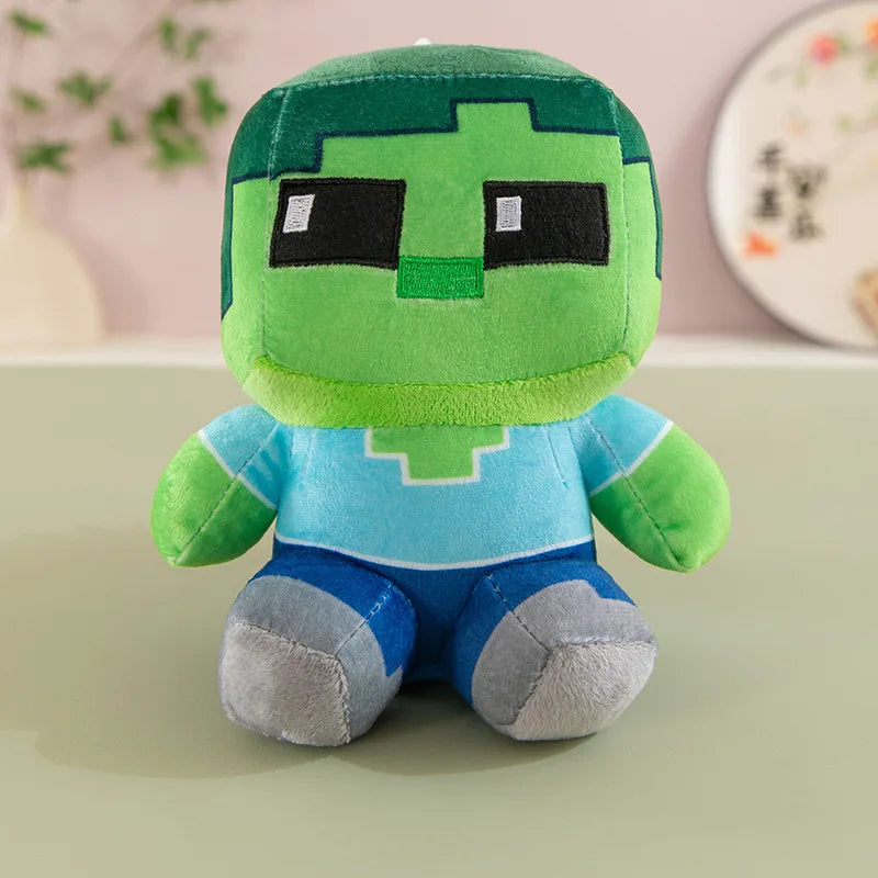 New 20Cm Minecraft Plush Toy Creeper Stitch JJ Monster Doll Claw Machine Plush Doll Boy Birthday Gift Christmas Gift