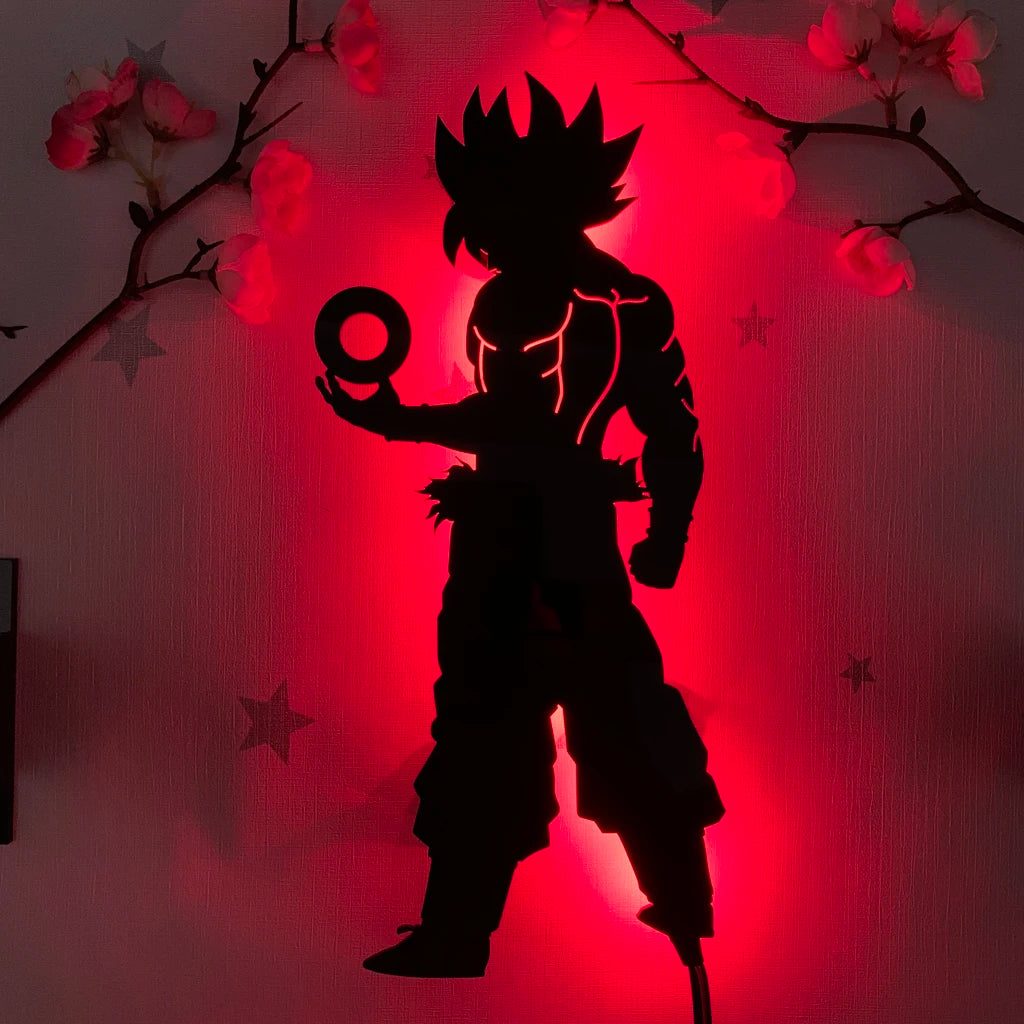 ZK50 Hot Selling Anime Luminous LED Wall Lamp Home Decoration Night Light JYD Custom Atmosphere Light Bedroom Restaurant Lamp
