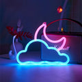 Gamepad Fire Moon Star LED Bright Neon Light Night Sign Modeling Lamp Room Wall Art Decoration Wholesale Xmas Birthday Wedding